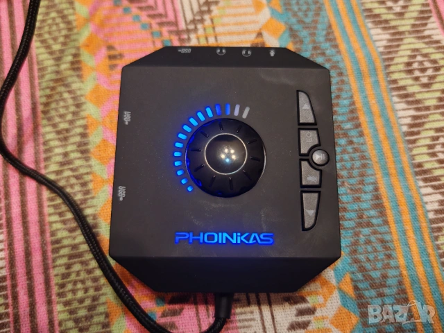 PHOINIKAS T10 USB външна звукова карта нова с кутия