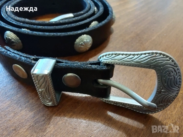 Кожен колан Gestuz , снимка 3 - Колани - 54375505