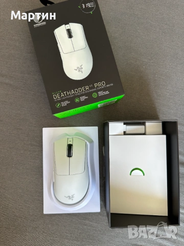 Гемърска мишка Razer DeathAdder V3 Pro, снимка 3 - Клавиатури и мишки - 54780616