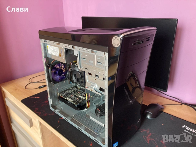 Геймърски компютър Acer Aspire AMD 8x3,30GHz, NVIDIA GTX 1050Ti, 16GB RAM, SSD, Windows 11, снимка 8 - Геймърски - 54016745