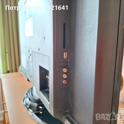 Телевизор CROWN, диагонал 66 см, дължина 65 см, височина 49 см, снимка 5 - Телевизори - 54280895