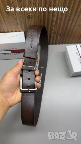 Tommy Hilfiger🔝Emporio Armani Колан Естествена Кожа С Кутия Код SK1686, снимка 3 - Колани - 54877353