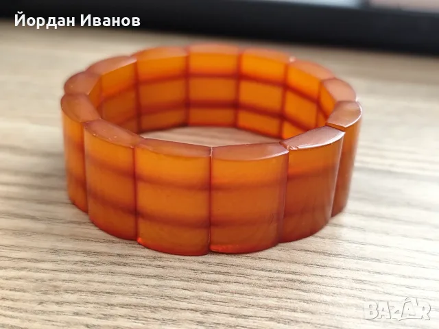 Старинни руски гривни с кехлибар , снимка 6 - Гривни - 55676613