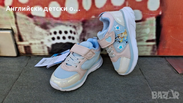 Английски детски светещи маратонки с Bluey, снимка 3 - Детски маратонки - 54445702
