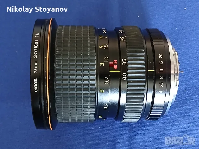 Обектив за Nikon - Tokina AT-X 24-40 mm 1:2,8, снимка 4 - Обективи и филтри - 55302938