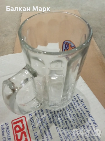Комплект 6 бр. халби за бира Löwenbräu – Rastal (0.4L), снимка 5 - Чаши - 55135763