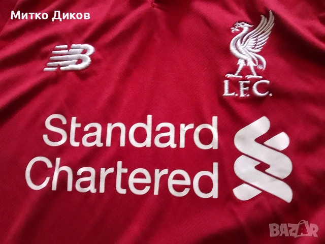 Liverpool New Balance маркова футболна тениска ХЛ Юноши, снимка 4 - Футбол - 54494011