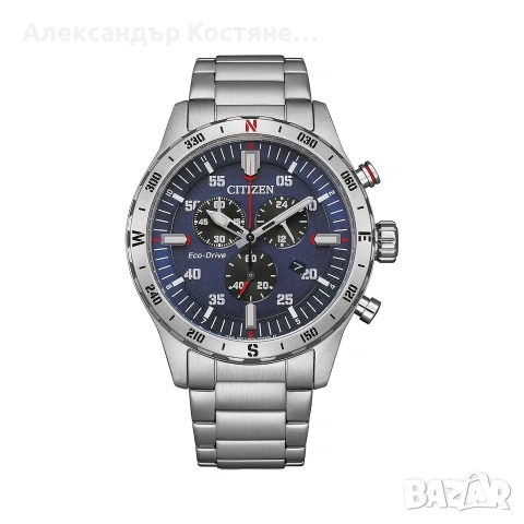 Нов часовник Citizen Eco-Drive Chronograph AT2520-89L - гаранция