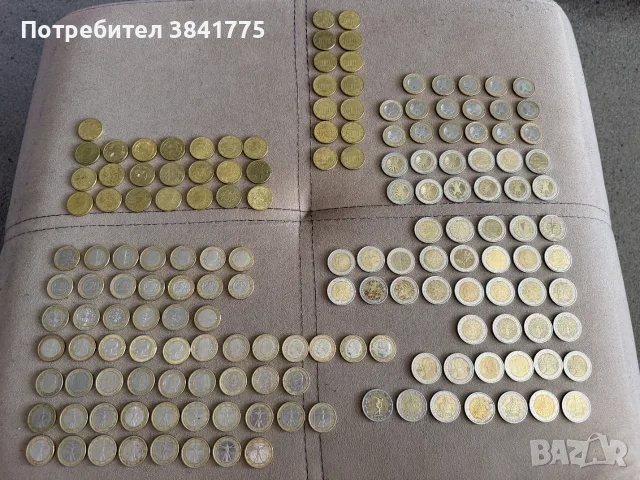 281 евро монети колекция