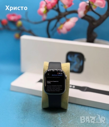 ГАРАНЦИОНЕН!!! Apple Watch 11 GPS, Корпус Space Grey Aluminium 42mm  , снимка 6 - Смарт часовници - 54939875