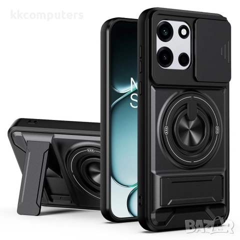 За OnePlus Nord CE6 5G / Nord 6 5G / Turbo 6V 5G / Turbo 6 5G Удароустойчив Магнитен TPU PC Калъф съ