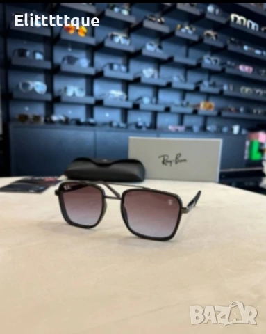 очила с черен обикновен калъф и ув защита ray ban , снимка 13 - Слънчеви и диоптрични очила - 54888548