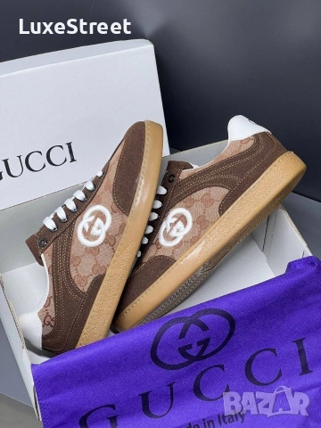 Gucci 🔹Мъжки Кецове , снимка 3 - Кецове - 55162547