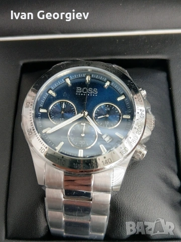 Нов часовник HUGO BOSS 1513755 Hero Sport Lux Chronograph , снимка 7 - Мъжки - 54472662
