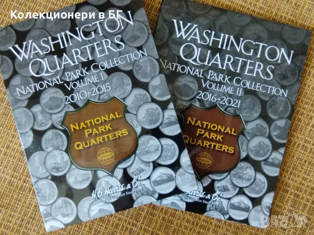 ДВА ЧИСТО НОВИ "NATIONAL PARK QUARTERS" /виж описанието/