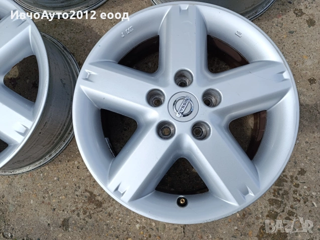 Алуминиеви джанти 16 оригинални nissan , снимка 5 - Гуми и джанти - 54388326