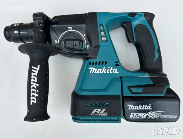 Makita DHR243 - Безчетков акумулаторен перфоратор 18V, снимка 2 - Перфоратори - 54420385