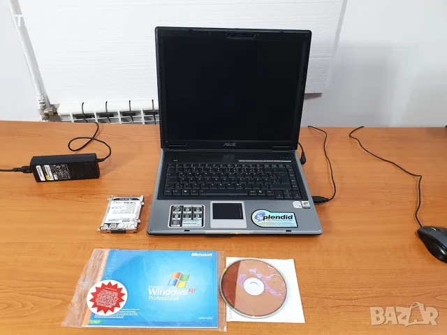 ⭐Продавам уникален ретро лаптоп ASUS F2F с Windows XP.⭐, снимка 12 - Антикварни и старинни предмети - 55340603