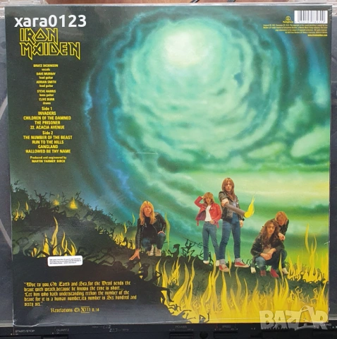 Iron Maiden - The Number of The Beast (Vinyl), снимка 2 - Грамофонни плочи - 54639160