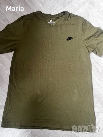 Мъжка тениска Nike зелена оригинал