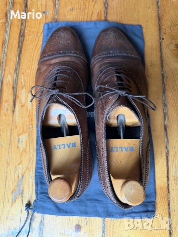 ERMENEGILDO ZEGNA мъжки обувки 43.5, снимка 8 - Официални обувки - 54571359