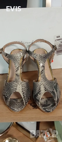 Луксозни сандали Mitarotonda (Made in Italy) – Естествена кожа, снимка 2 - Дамски обувки на ток - 54214849