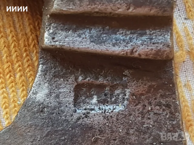 Брадва кривица с печат 3, снимка 4 - Антикварни и старинни предмети - 55467505