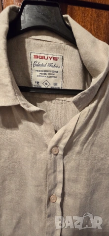 Ленена риза, снимка 4 - Ризи - 54095213