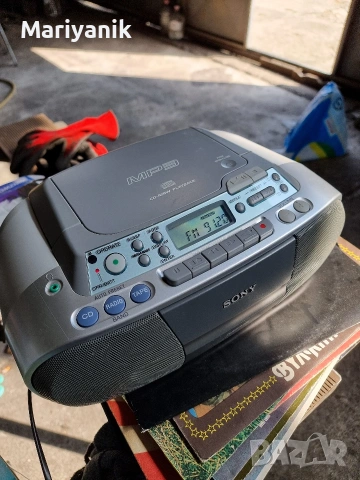 Sony CFD-S03CPL, снимка 5 - Радиокасетофони, транзистори - 53972932