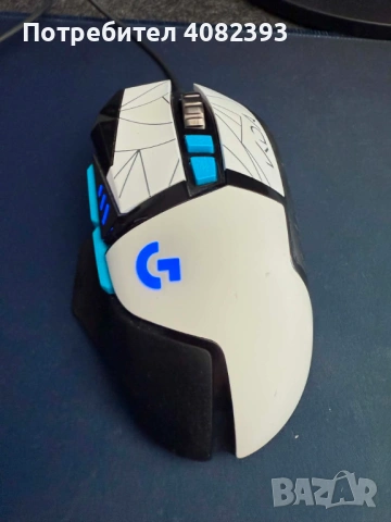 Logitech G502 HERO SE White, снимка 2 - Клавиатури и мишки - 54954112