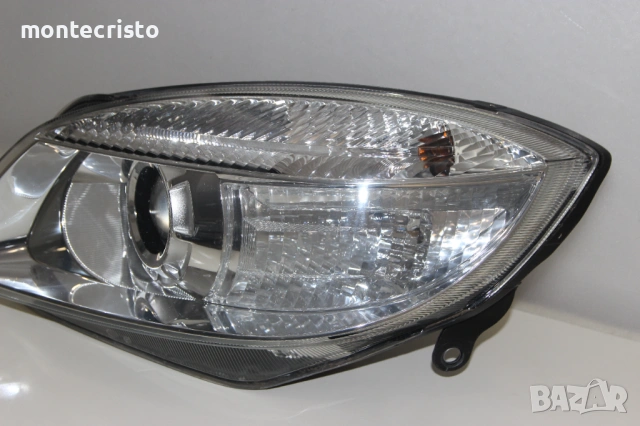 Ляв фар Skoda Fabia II (2007-2010г.) 🌟HELLA 5J1941017A / 5J1941015A Skoda Roomster (2006-2010г.), снимка 3 - Части - 54732759