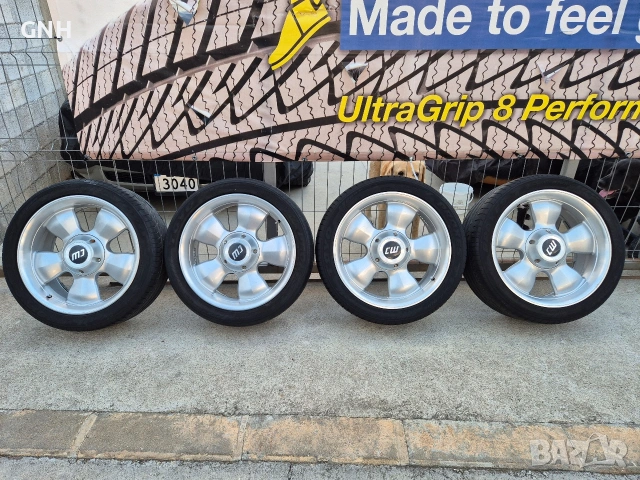 Джанти Borbet 18 цола , 5х114.3 , 8j ,et20 , 245/40/18 Mitsubishi Jeep Kia 