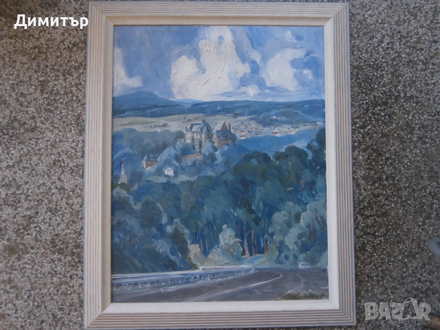 Пейзаж м.б. платно  50х65см.
