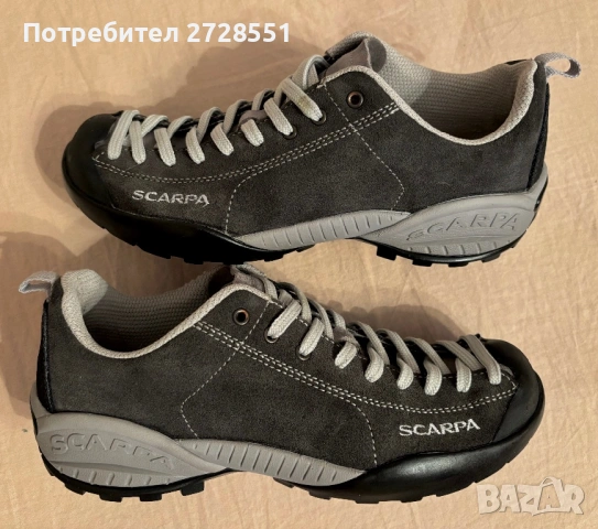 3 чифта SCARPA номер 37, туристически обувки, планина, маратонки