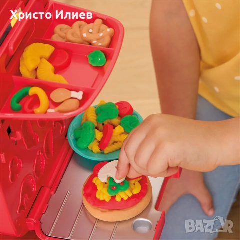 PlayDoh Скутер ride on за разнос на пица с пластелин, снимка 13 - Други - 55144141