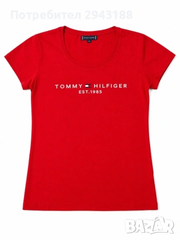 Дамски тениска Tommy Hilfiger, снимка 3 - Тениски - 54548324