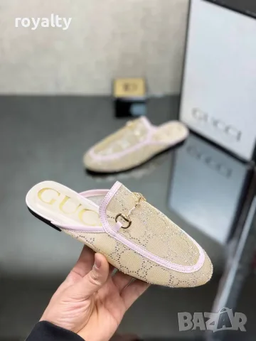 Gucci Нови Дамски Чехли Сабо Гучи Различни Цветове 