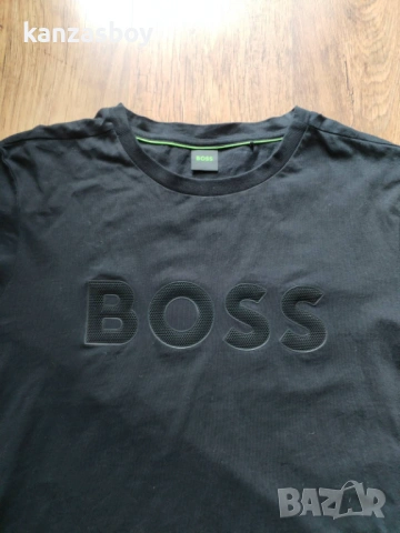 hugo boss green - страхотна мъжка тениска XL , снимка 2 - Тениски - 54662714