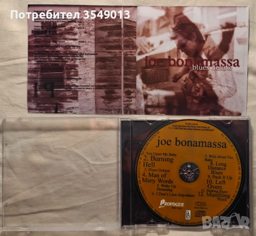 cd / цд дискове - нови - Joe Bonamassa, снимка 2 - CD дискове - 52956328