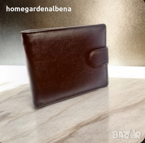 Мъжко портмоне от естествена кожа — различни цветове, снимка 2 - Портфейли, портмонета - 54164791