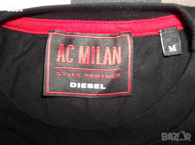 Тениска DIESEL-AC MILAN  мъжка,М, снимка 6 - Тениски - 55480165