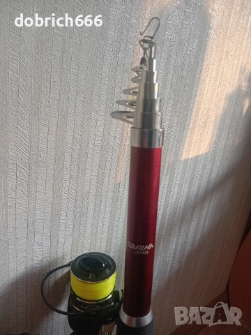 Въдица Daiwa 3.60m 85-150g с макара 7000 25 евро, снимка 2 - Въдици - 55124734