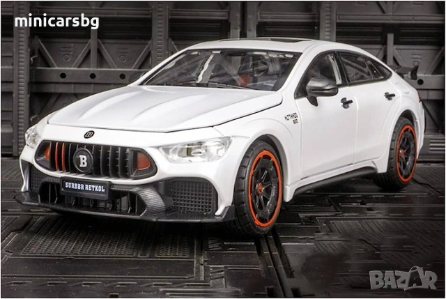 Метални колички: Mercedes-AMG GT 4-Door Coupe Brabus (X290), снимка 4 - Колекции - 54870582