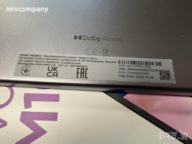 Таблет Lenovo Tab M10 LTE (3rd Gen) , снимка 6 - Таблети - 54252785