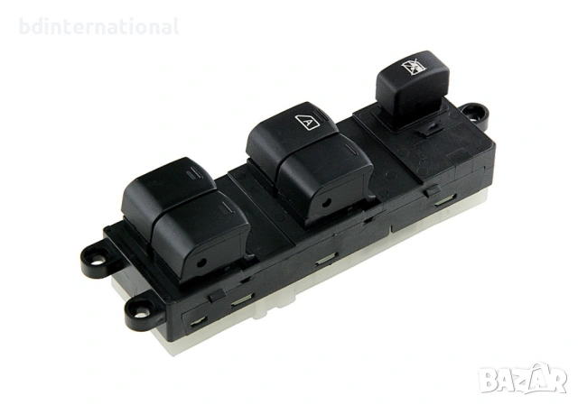 25401-4X00D Бутони Ключ за ел.стъкла Nissan, Navara D40 Qashqai Pathfinder, 17 ПИН