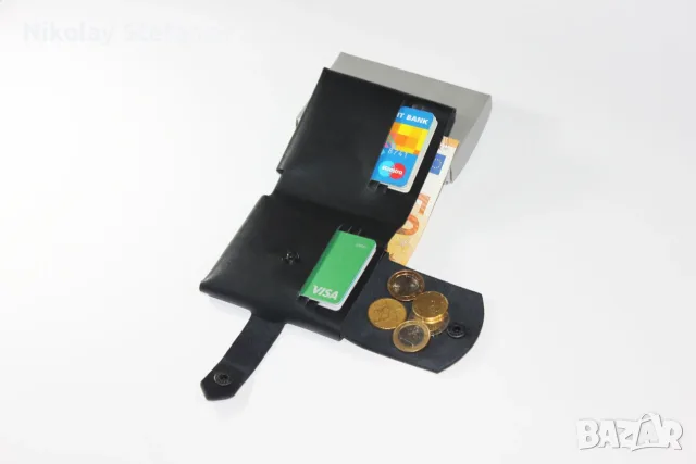Вертикален оригами портфейл, снимка 2 - Портфейли, портмонета - 55382360