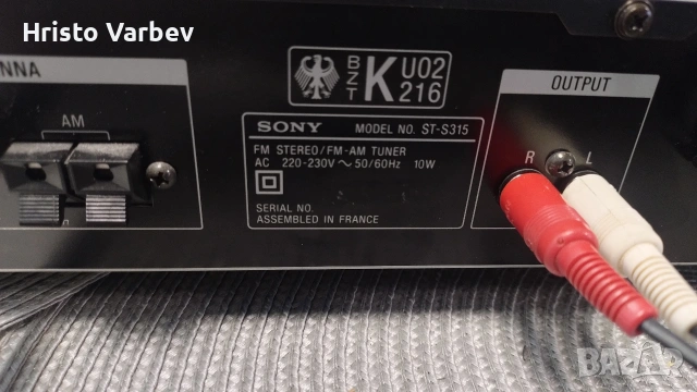 SONY ST-S315, снимка 7 - Радиокасетофони, транзистори - 54803117