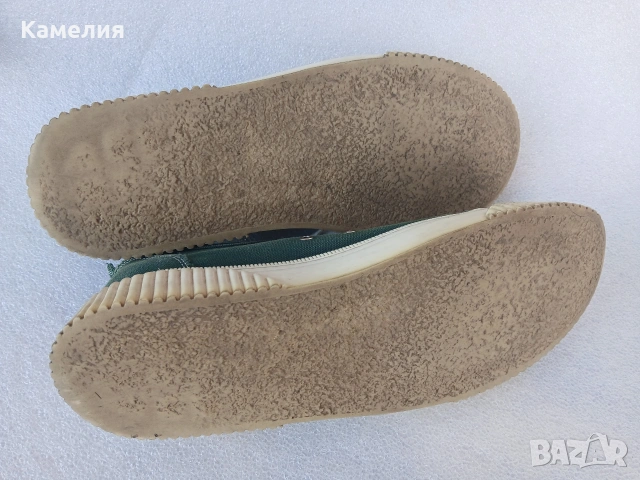Мъжки зелени гуменки, 44 номер , снимка 4 - Спортни обувки - 50185054
