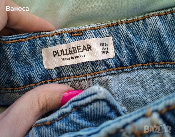 Pull&Bear къси панталонки 34 размер , снимка 5 - Къси панталони и бермуди - 54319798