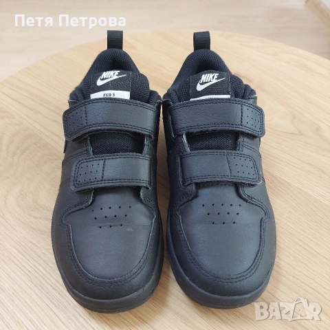 Детски обувки Nike Pico 5, естествена кожа